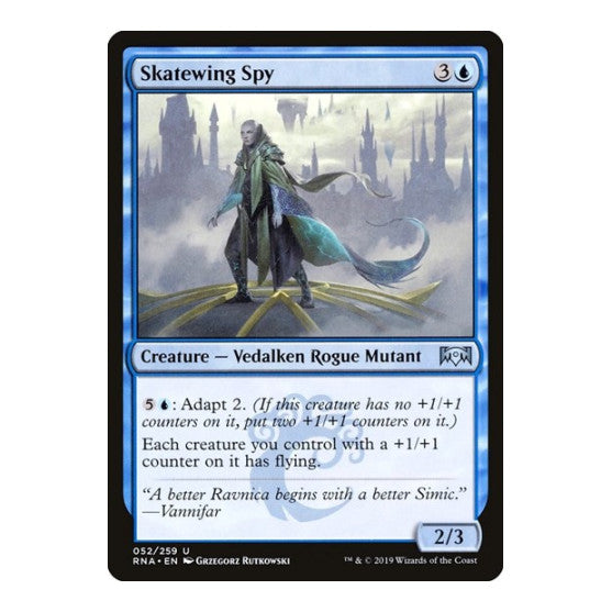 Skatewing Spy (RNA) #52 Uncommon (Lightly Played) Ravnica Allegiance Magic: The Gathering: 2019