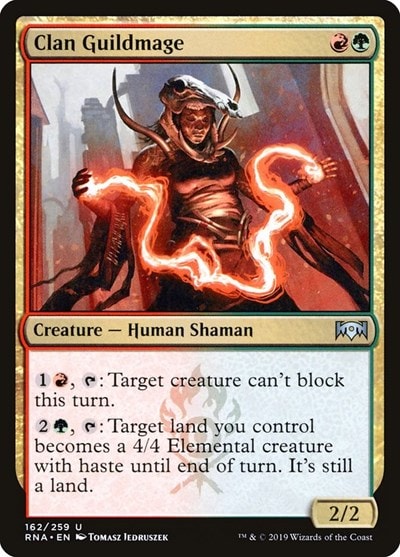 Clan Guildmage (RNA) #162 Uncommon (Lightly Played) Ravnica Allegiance Magic: The Gathering: 2019