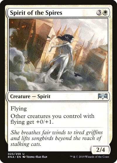 Spirit of the Spires (RNA) #23 Uncommon (Lightly Played) Ravnica Allegiance Magic: The Gathering: 2019