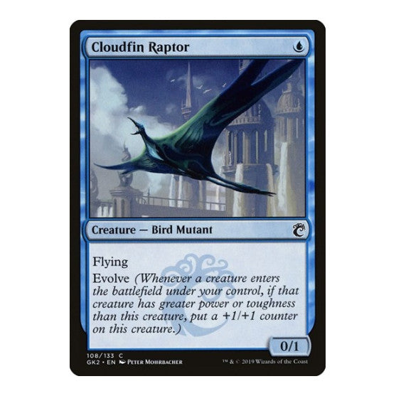 Cloudfin Raptor (GK2) #108 Common (Lightly Played) Ravnica Allegiance: Guild Kits Magic: The Gathering: 2019