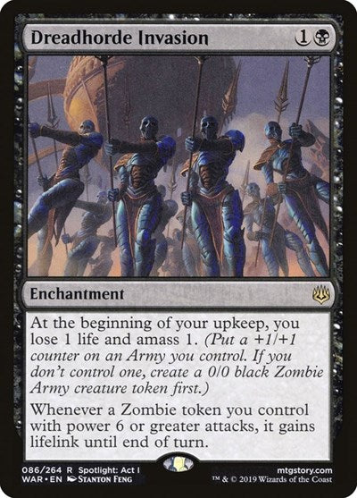 Dreadhorde Invasion (WAR) #86 Rare War of the Spark Magic: The Gathering: 2019