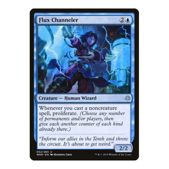 Flux Channeler (WAR) #52 Uncommon (Lightly Played) War of the Spark Magic: The Gathering: 2019