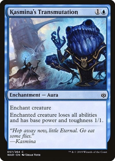 Kasmina's Transmutation (WAR) #57 Common (Lightly Played) War of the Spark Magic: The Gathering: 2019