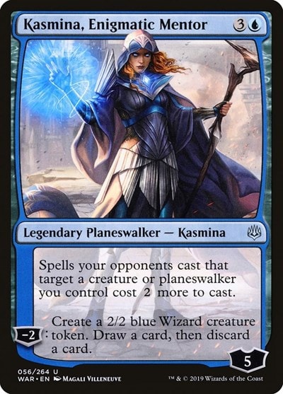 Kasmina, Enigmatic Mentor (WAR) #56 Uncommon (Lightly Played) War of the Spark Magic: The Gathering: 2019