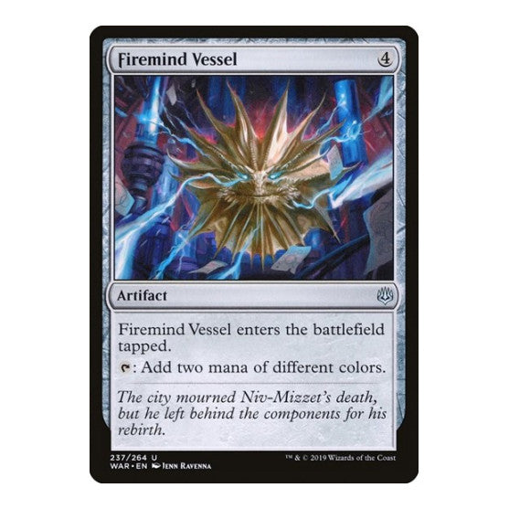 Firemind Vessel (WAR) #237 Uncommon (Lightly Played) War of the Spark Magic: The Gathering: 2019