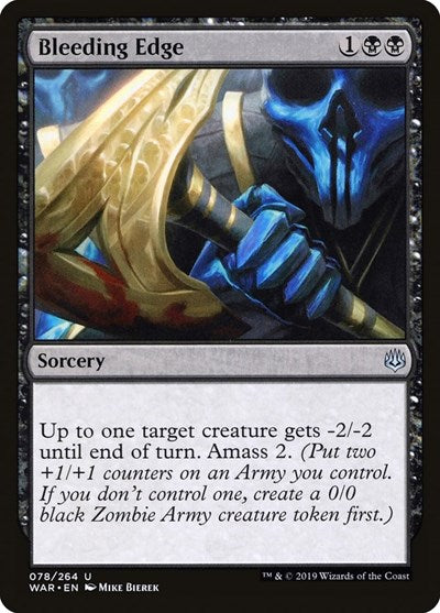 Bleeding Edge (WAR) #78 Uncommon (Lightly Played) War of the Spark Magic: The Gathering: 2019