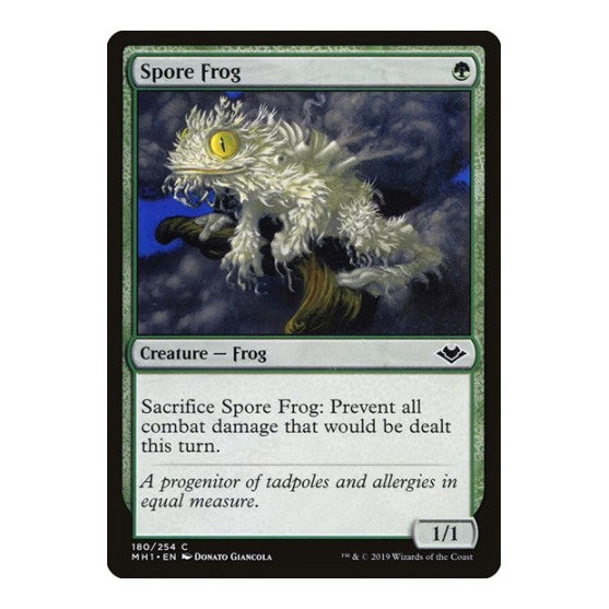 Spore Frog (MH1) #180 Common (Lightly Played) Modern Horizons Magic: The Gathering: 2019