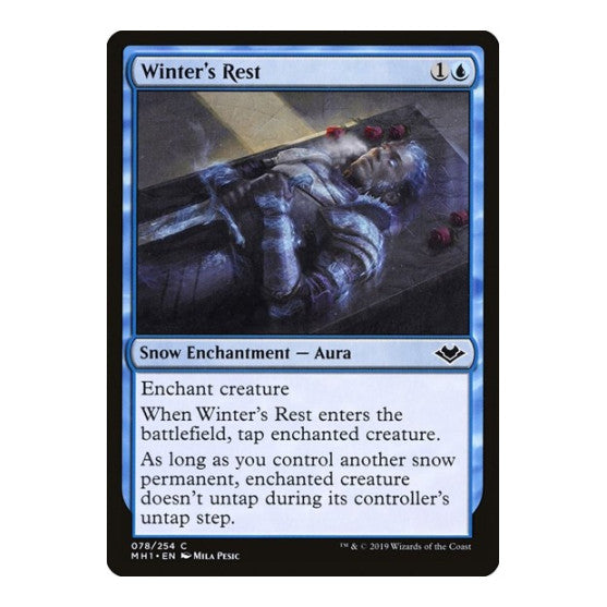 Winters Rest (MH1) #78 Common (Lightly Played) Modern Horizons Magic: The Gathering: 2019