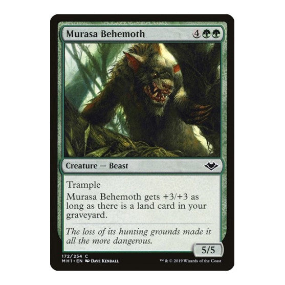Murasa Behemoth (MH1) #172 Common (Lightly Played) Modern Horizons Magic: The Gathering: 2019