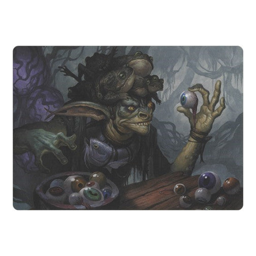 Warteye Witch (Art Series) (ASMH1) #8 Special (Lightly Played) Art Series: Modern Horizons Magic: The Gathering: 2019