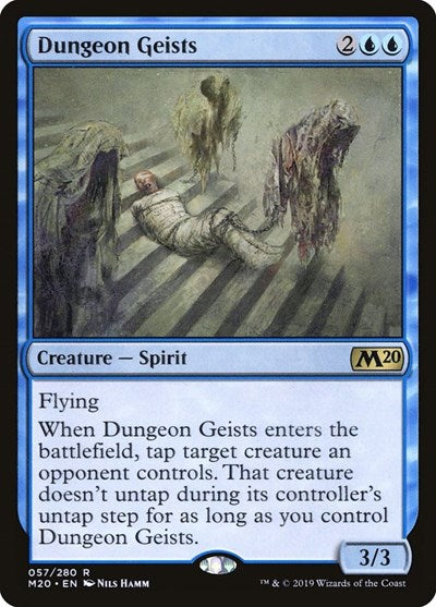 Dungeon Geists (M20) #57 Rare (Near Mint) Core Set 2020 Magic: The Gathering: 2019