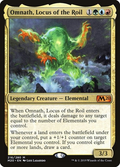 Omnath Locus of the Roil (M20) #216 Mythic Rare Core Set 2020 Magic: The Gathering: 2019