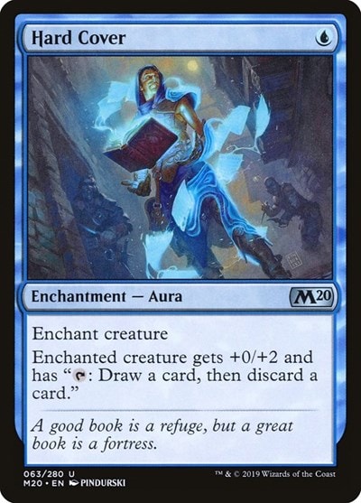Hard Cover (M20) #63 Uncommon (Lightly Played) Core Set 2020 Magic: The Gathering: 2019
