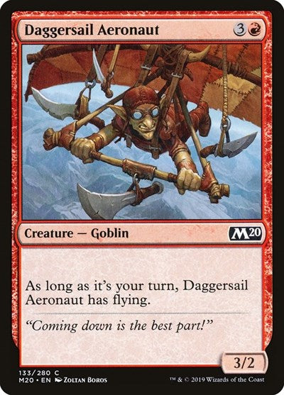 Daggersail Aeronaut (M20) #133 Common (Lightly Played) Core Set 2020 Magic: The Gathering: 2019