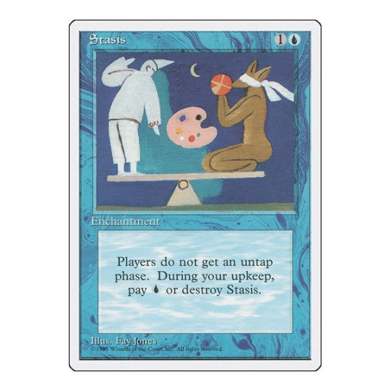 Stasis (4ED) #104 Rare Fourth Edition Magic: The Gathering: 1995