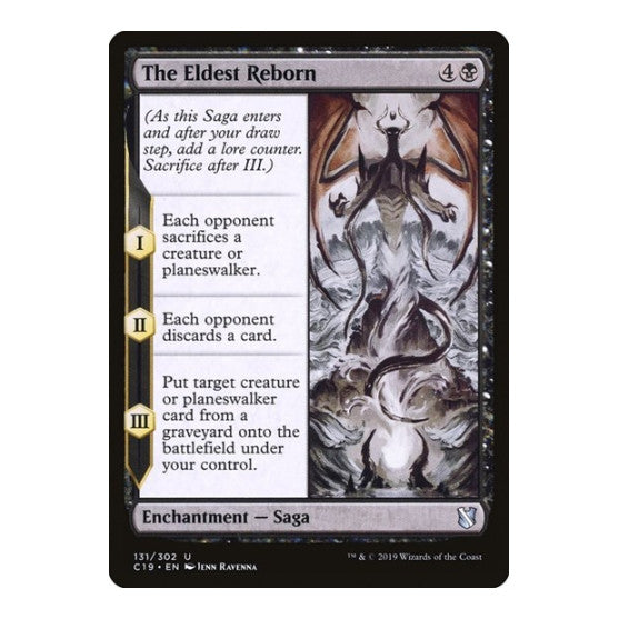 The Eldest Reborn (C19) #131 Uncommon (Lightly Played) Commander 2019 Magic: The Gathering: 2019