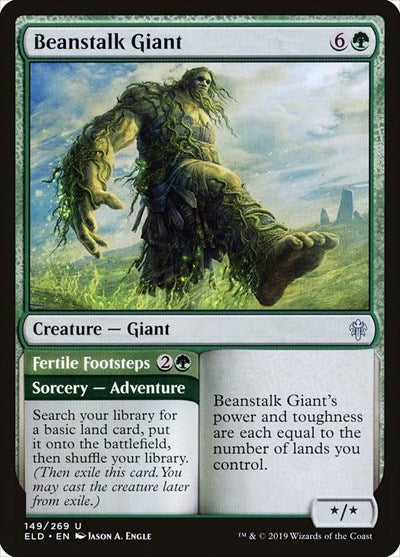 Beanstalk Giant (ELD) #149 Uncommon (Lightly Played) Throne of Eldraine Magic: The Gathering: 2019