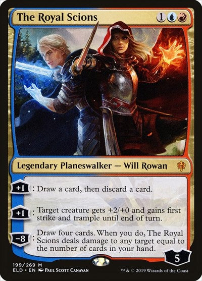 The Royal Scions (ELD) #199 Mythic Rare (Lightly Played) Throne of Eldraine Magic: The Gathering: 2019