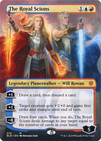 The Royal Scions Borderless (ELD) #272 Mythic Rare (Lightly Played) Throne of Eldraine Magic: The Gathering: 2019