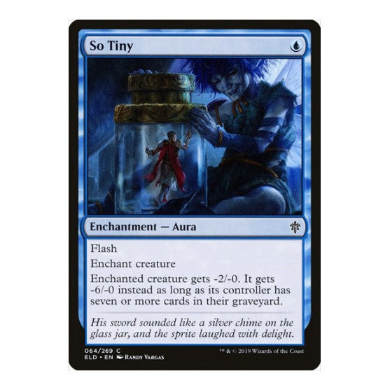 So Tiny (ELD) #64 Common Throne of Eldraine Magic: The Gathering: 2019