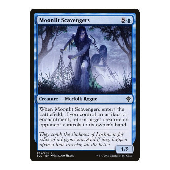 Moonlit Scavengers (ELD) #57 Common Throne of Eldraine Magic: The Gathering: 2019