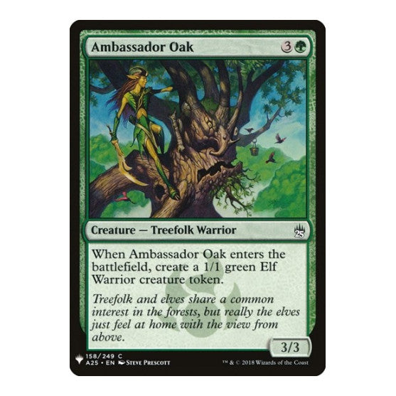 Ambassador Oak (LIST) #158 Common (Lightly Played) The List Reprints Magic: The Gathering: 2026