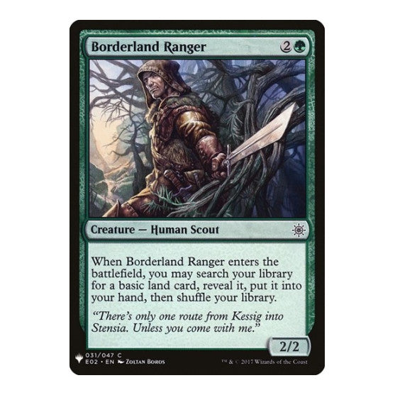 Borderland Ranger (LIST) #31 Common (Lightly Played) The List Reprints Magic: The Gathering: 2026