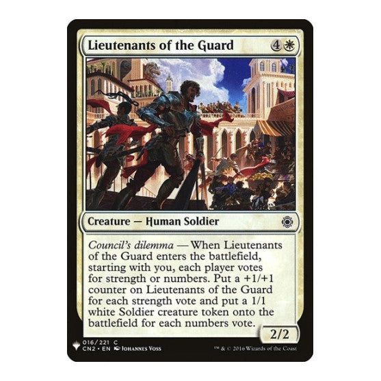 Lieutenants of the Guard (LIST) #16 Common (Lightly Played) The List Reprints Magic: The Gathering: 2026