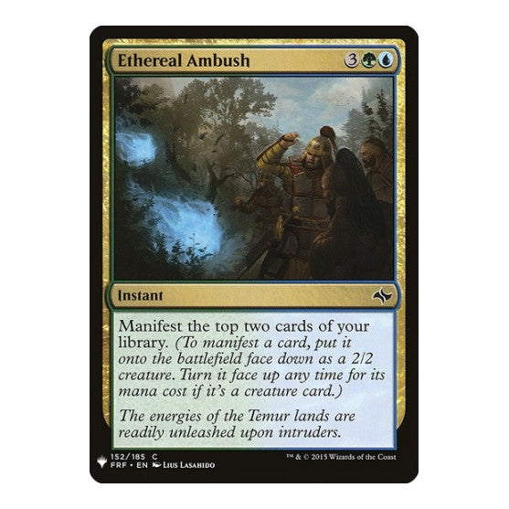 Ethereal Ambush (LIST) #152 Common (Lightly Played) The List Reprints Magic: The Gathering: 2026