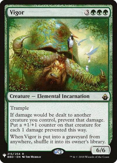 Vigor (LIST) #BBD-215 Rare (Near Mint) The List Reprints Magic: The Gathering: 2026