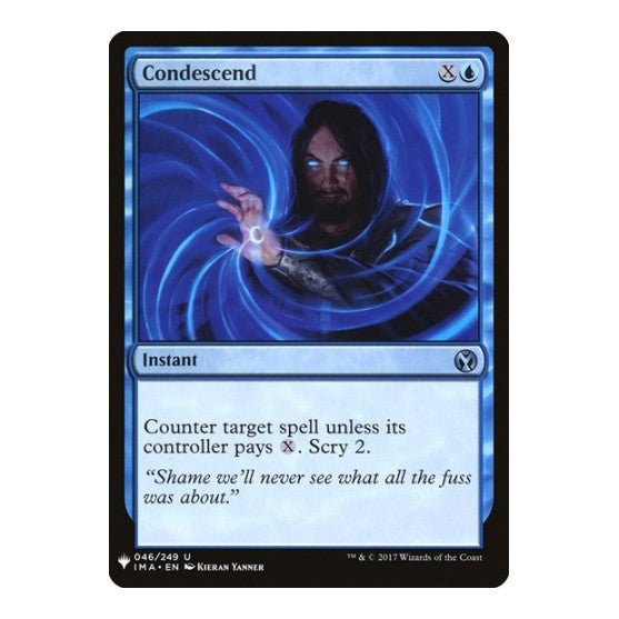 Condescend (LIST) #46 Uncommon (Lightly Played) The List Reprints Magic: The Gathering: 2026