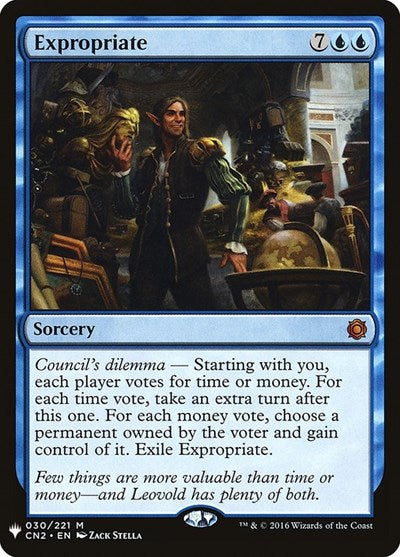 Expropriate (LIST) #CN2-30 Mythic Rare (Near Mint) The List Reprints Magic: The Gathering: 2026
