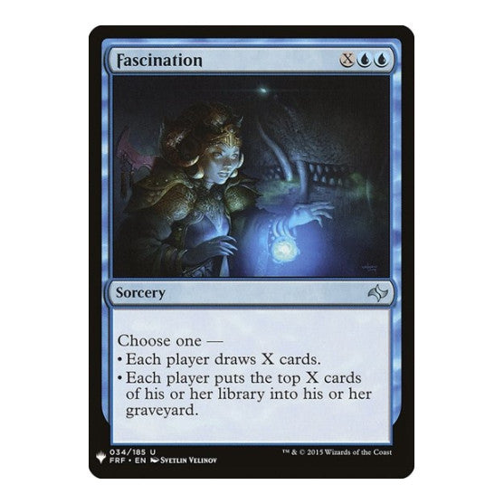 Fascination (LIST) #34 Uncommon (Lightly Played) The List Reprints Magic: The Gathering: 2026