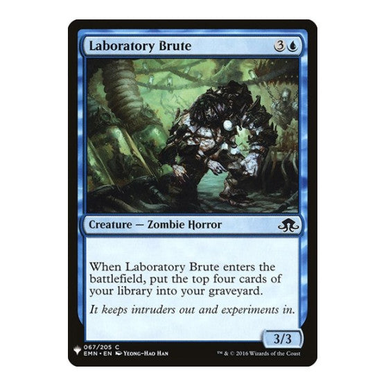 Laboratory Brute (LIST) #67 Common (Lightly Played) The List Reprints Magic: The Gathering: 2026