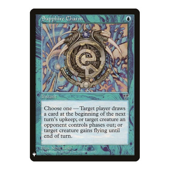 Sapphire Charm (LIST) #89 Common (Lightly Played) The List Reprints Magic: The Gathering: 2026