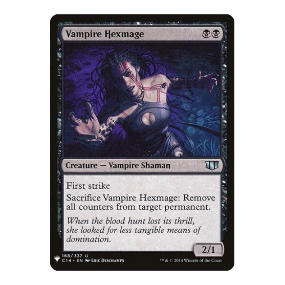 Vampire Hexmage (LIST) #168 Uncommon (Lightly Played) The List Reprints Magic: The Gathering: 2026