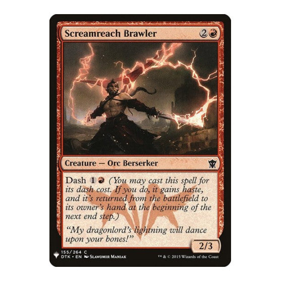 Screamreach Brawler (LIST) #155 Common (Lightly Played) The List Reprints Magic: The Gathering: 2026
