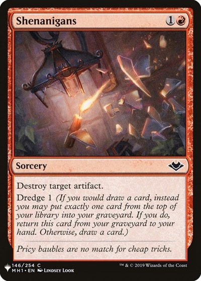 Shenanigans (LIST) #146 Common (Lightly Played) The List Reprints Magic: The Gathering: 2026