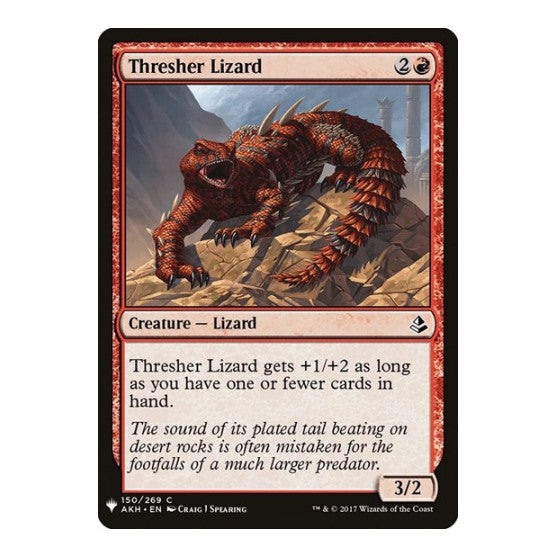 Thresher Lizard (LIST) #150 Common (Lightly Played) The List Reprints Magic: The Gathering: 2026