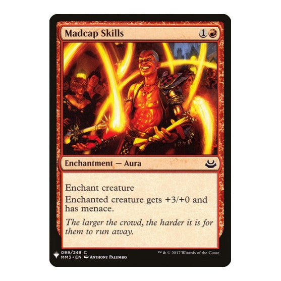 Madcap Skills (LIST) #99 Common (Lightly Played) The List Reprints Magic: The Gathering: 2026