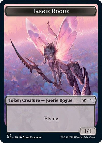 Faerie Rogue Token 014 (SLD) #14 T (Lightly Played) Secret Lair Drop Series Magic: The Gathering: 2026