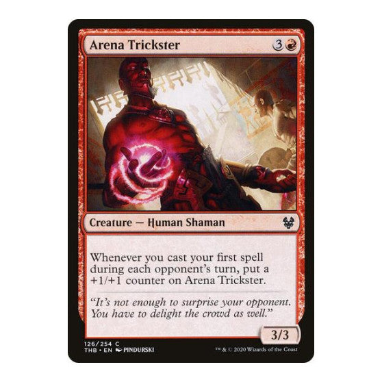 Arena Trickster (THB) #126 Common Theros Beyond Death Magic: The Gathering: 2020