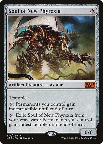 Soul of New Phyrexia (PPTHB) #231p Mythic Rare (Lightly Played) Promo Pack: Theros Beyond Death Magic: The Gathering: 2020