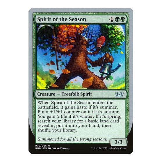 Spirit of the Season (UND) #70 Uncommon (Lightly Played) Unsanctioned Magic: The Gathering: 2020