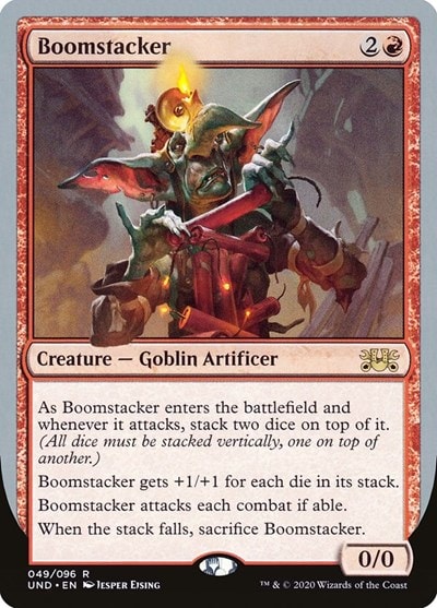Boomstacker (UND) #49 Rare (Lightly Played) Unsanctioned Magic: The Gathering: 2020