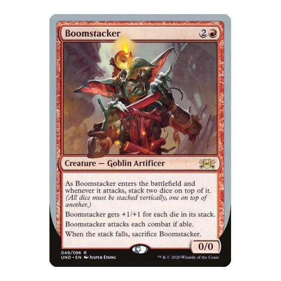 Boomstacker (UND) #49 Rare (Lightly Played) Unsanctioned Magic: The Gathering: 2020