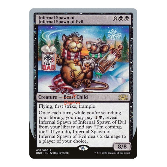 Infernal Spawn of Infernal Spawn of Evil (UND) #39 Rare (Lightly Played) Unsanctioned Magic: The Gathering: 2020