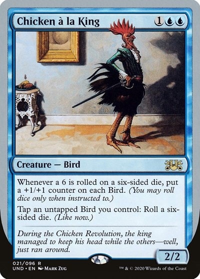 Chicken a la King (UND) #21 Rare (Lightly Played) Unsanctioned Magic: The Gathering: 2020