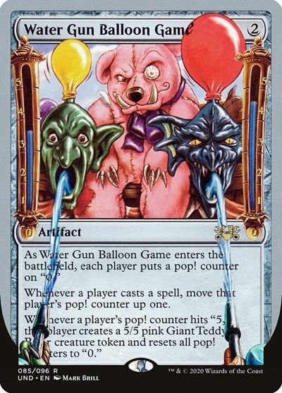 Water Gun Balloon Game (UND) #85 Rare (Lightly Played) Unsanctioned Magic: The Gathering: 2020