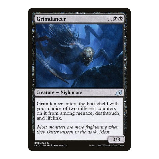 Grimdancer (IKO) #90 Uncommon Ikoria: Lair of Behemoths Magic: The Gathering: 2020
